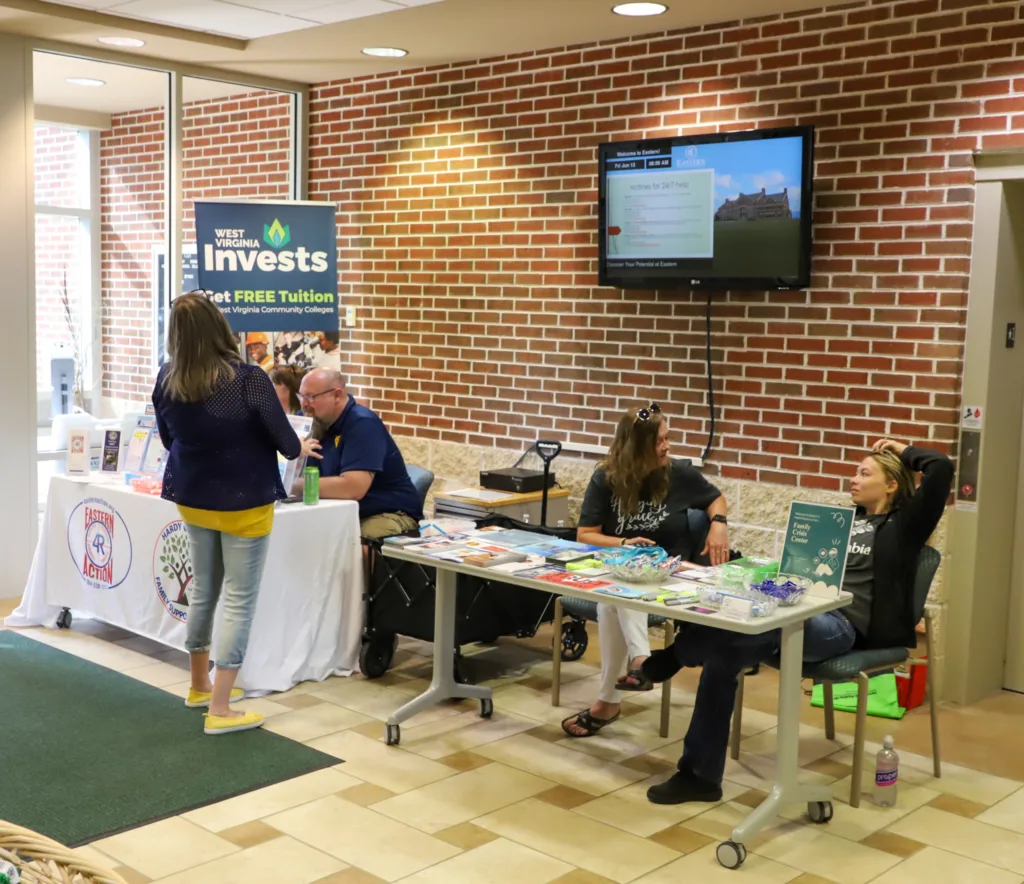 People sitting at their organizations table