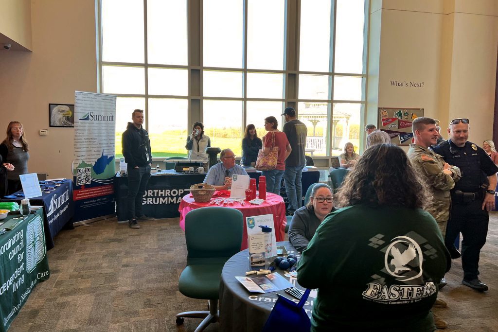 Job Fair employers and attendees