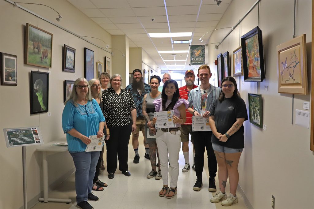 Group of artists who submitted to the show.