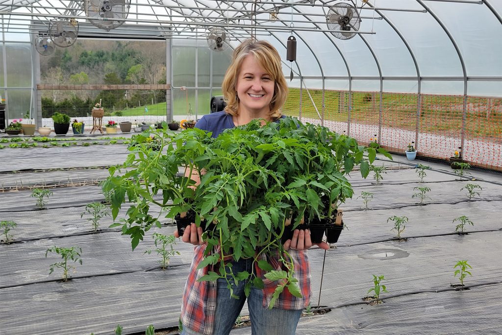 Portrait of a woman.